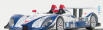 Minichamps Porsche Rs Spider N 16 4. 12h Sebring 2008 Dyson - Smith 1:43 bielo modrá