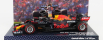 Minichamps Red bull F1 Rb16b Honda Ra620h Team Aston Martin N 33 Víťaz holandského Gp Majster sveta 2021 Max Verstappen 1:43 Matná modrá žltá červená