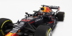 Minichamps Red bull F1 Rb16b Honda Ra620h Team Aston Martin N 33 Víťaz majstrovstiev sveta Mexico Gp 2021 Max Verstappen 1:18 Matná modrá žltá červená