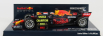 Minichamps Red bull F1 Rb16b Honda Ra620h Team Aston Martin N 33 Winner Abu Dhabi Gp Majster sveta s Pit Board 2021 Max Verstappen 1:43 Matná modrá žltá červená