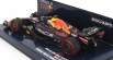 Minichamps Red bull F1 Rb18 Team Oracle Red Bull Racing N 1 Majster sveta Víťaz Emilia Romagna Taliansko Gp 2022 Max Verstappen 1:43 Matná modrá žltá červená