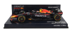 Minichamps Red bull F1 Rb18 Team Oracle Red Bull Racing N 1 Majster sveta Víťaz GP Holandska 2022 Max Verstappen 1:43 Matná modrá žltá červená