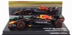 Minichamps Red bull F1 Rb18 Team Oracle Red Bull Racing N 1 Majster sveta Víťaz Hungarian Gp 2022 Max Verstappen 1:43 Matná modrá žltá červená