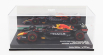 Minichamps Red bull F1 Rb18 Team Oracle Red Bull Racing N 1 Majster sveta Víťaz Hungarian Gp 2022 Max Verstappen 1:43 Matná modrá žltá červená