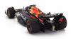 Minichamps Red bull F1 Rb18 Team Oracle Red Bull Racing N 1 Víťaz majstrovstiev sveta v Maďarsku 2022 Max Verstappen 1:18 Matná modrá žltá červená