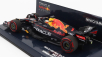 Minichamps Red bull F1 Rb18 Team Oracle Red Bull Racing N 1 Víťaz španielskeho Gp Majster sveta 2022 Max Verstappen 1:43 Matná modrá žltá červená