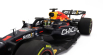 Minichamps Red bull F1 Rb18 Team Oracle Red Bull Racing N 1 Winner Abu Dhabi Gp Majster sveta 2022 Max Verstappen 1:18 Matná modrá žltá červená