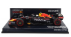 Minichamps Red bull F1 Rb18 Team Oracle Red Bull Racing N 1 Winner Hungarian Gp World Champion 2022 Max Verstappen 1:43 Matná modrá žltá červená