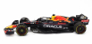 Minichamps Red bull F1 Rb18 Team Oracle Red Bull Racing N 1 Winner Mexico Gp World Champion 2022 Max Verstappen 1:18 Matná modrá žltá červená