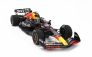 Minichamps Red bull F1 Rb18 Team Oracle Red Bull Racing N 1 Winner Mexico Gp World Champion 2022 Max Verstappen 1:18 Matná modrá žltá červená