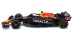 Minichamps Red bull F1 Rb18 Team Oracle Red Bull Racing N 1 World Champion Winner Japan Gp With Pit Board 2022 Max Verstappen 1:18 Matná modrá žltá červená