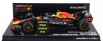 Minichamps Red bull F1 Rb18 Team Oracle Red Bull Racing N 1 World Champion Winner Japan Gp With Pit Board 2022 Max Verstappen 1:43 Matná modrá žltá červená