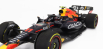 Minichamps Red bull F1 Rb18 Team Oracle Red Bull Racing N 11 Winner Monaco Gp With Intermediate Tires 2022 Sergio Perez 1:18 Matná modrá žltá červená