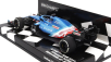 Minichamps Renault F1 A521 Renault E-tech 20b Team Alpine N 14 4th Hungary Gp 2021 Fernando Alonso 1:43 Blue Met Red White