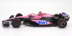 Minichamps Renault F1 A523 Team Bwt Alpine N 10 9th Bahrain Gp With Pit Board 2023 Pierre Gasly 1:18 Pink Black Blue