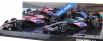 Minichamps Renault Set 2x F1 A523 Team Bwt Alpine N 31 8th Miami Gp 2023 + N 31 Bahrain Gp 2023 Esteban Ocon 1:43 Modrá čierna ružová