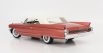 Mitica Cadillac Eldorado Biarritz Cabrio Closed 1962 1:18 Pink Met