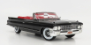 Mitica Cadillac Eldorado Biarritz Cabrio Open 1962 1:18 čierna