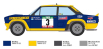 Model Kit auto 3667 - FIAT 131 Abarth Rally OLIO FIAT (1:24)