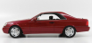 Modely Mercedes benz S-class 600sec Coupe (c140) 1992 1:18 Red Met