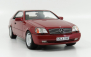 Modely Mercedes benz S-class 600sec Coupe (c140) 1992 1:18 Red Met