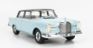 Modely v mierke Cult-scale Mercedes benz 220se (w111) 1959 1:18 2 Tones Blue