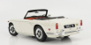 Modely v mierke Cult-scale Triumph Tr5 Spider 1967 1:18 Biela