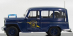 Modely v mierke Neo Jeep Willys Station Wagon Michigan State Police 1954 1:43 Modrá