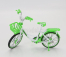 Modely zlatých kolies Bicicletta Lady Classic Bicycle 1:10 Green White