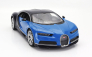 Mondomotors Bugatti Chiron 2016 1:14 Modrá čierna