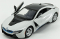 Motor-max BMW I8 Coupe 2018 1:24 Biela