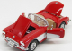 Motor-max Chevrolet Corvette Cabriolet 1959 1:24 Červená biela