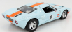 Motor-max Ford usa Gt Gulf N 6 1968 1:24 svetlo modrá oranžová