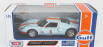 Motor-max Ford usa Gt Gulf N 6 1968 1:24 svetlo modrá oranžová