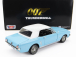 Motor-max Ford usa Mustang Convertible Spider 1967 - 007 James Bond - Thunderball - Operazione Tuono 1:18 Light Blue White