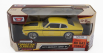 Motor-max Mercury Comet Gt Coupe 1971 1:24 žltá