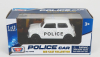 Motor-max Mini Cooper Police 1965 1:43 biely