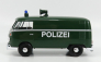 Motor-max Volkswagen T1 Type 2 Van Polizei 1962 1:24 Zelená