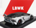 Motorhelix Lamborghini Aventador Gt Evo Lbwk Lb-works 2019 1:18 Silver Carbon Black