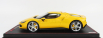 Mr-models Ferrari 296 Gtb Hybrid 830hp V6 2021 - Con Vetrina - S vitrínou 1:18 Giallo Tristrato - Yellow Met