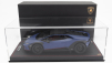 Mr-models Lamborghini Huracan Sterrato 2022 - Con Vetrina - S vitrínou 1:18 Blu Grifo - Matná modrá