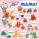 Mudpuppy Jumbo Puzzle Mama! 25 dielikov