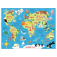 Mudpuppy Puzzle Mapa sveta 36 dielikov