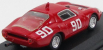 Najlepší model Abarth Ot1300 Mugello N 90 Mugello 1967 Nesti - Hezemans - Furtmayr 1:43 Červená