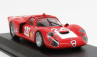 Najlepší model Alfa romeo 33.2 N 220 Targa Florio 1968 Vaccarella - Schutz 1:43 Red