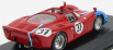 Najlepší model Alfa romeo 33.2 N 37 Test 24h Le Mans 1968 Gosselin - Trosch 1:43 Red Blue