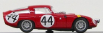 Najlepší model Alfa romeo Tz 1 Sebring N 44 Le Mans 1965 Koob - Finchel 1:43 Red