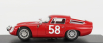 Najlepší model Alfa romeo Tz1 N 58 Targa Florio 1964 Bussinello - Todaro 1:43 Red