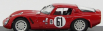 Najlepší model Alfa romeo Tz2 Coupe N 61 Sebring 1966 T.zeccoli 1:43 Red