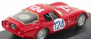 Najlepší model Alfa romeo Tz2 N 124 Targa Florio 1967 Sangri-la - Federico 1:43 Red